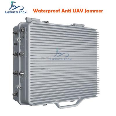 China GSM CDMA 1KM Drone Signal Jammer IP65 300w Anti UAV Signal Jammer for sale