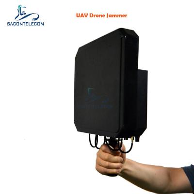 China 2.4G 5.8G Netwerksignaal Drone Jamming Device UAV Drones Frequency 40w Handheld Te koop