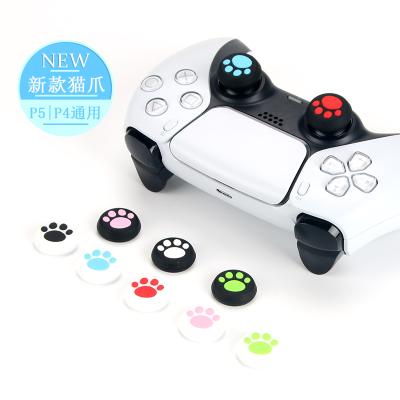 China PS5/PS4 Thumb Stick Grip Silicone Cat Claw Hat Controller Cover Device Thumb Grips For Game Reference 5 PS5/PS4 for sale