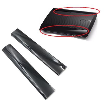 China Replacement Black Front Housing Case Shell Left Good Cover For PS3 Super Slim 4000 Console Repair Part for sale