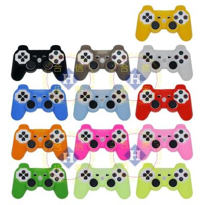 China Silicone PS3 Case Cover For PS3 Controller Gamepad Dualshock 3 Case Silicone Protective Case for sale