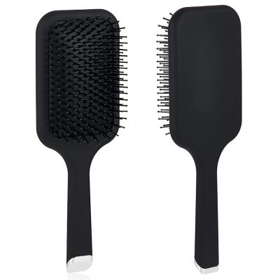 China Cepillo De Pelo Cushion Hair Brush Paddle Cushion Detangling Professional Custom Hair Brush for sale