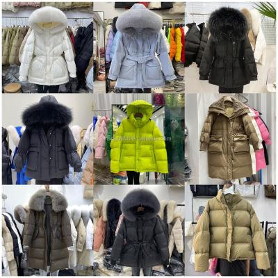 China Waterproof 2023 Hot Coat Jacket Winter Women Hooded Parkas Hight Quality Female Winter White Duck Down Female Thick Warm Down Coat for sale