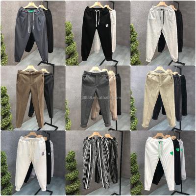 China Anti-wrinkle 2023 Autumn New Men's Sweatpants Baggy Jogger Pants Hip Hop Streetwear Ankle Length Cotton Casual Loose Trousers Plus Size for sale