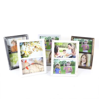 China Home Decoration Living Room Photo Studio Frame Double-Layer Factory Supplier Vertical Photo Frame for sale