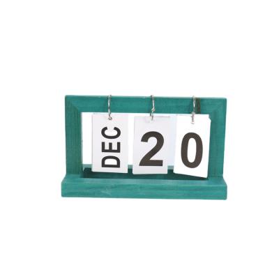 China Wholesale 2021 New Fashion Wooden Desk Calendar Gift Home Decoration Bedroom Cabinet Table Desk Table Calendar for sale