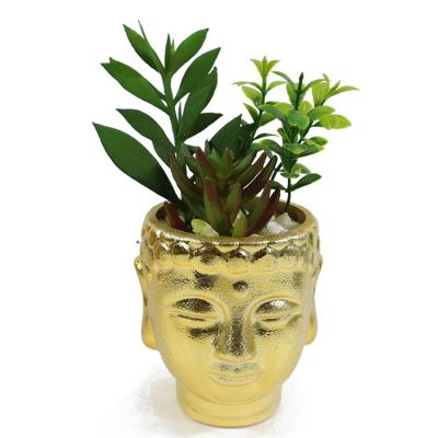 China Contemporary Hot Chinese Factory Supplier New Product Simulation Creative Mini Succulent Desktop Decoration for sale