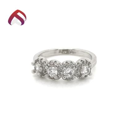 China TRENDY Hot Sales 925 Sterling Silver Jewelry With CZ Stones Fashion Ring for sale