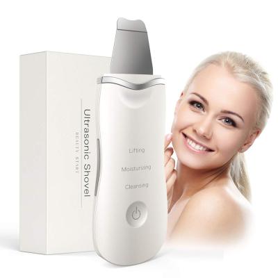 China Protable Factory Directly Sell Portable Rechargeable Rechargeable Skin Care Machine Facial Ultrasonic Skin Scrubber for sale