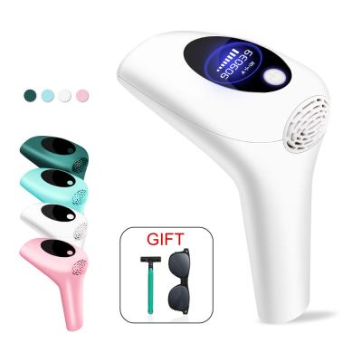 China Hair Removal New Popular 900000 Flashes Permanent Body Upper Lip Women Epilator Home Painless Handheld Portable IPL Laser Hair Removal for sale