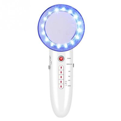 China Skin Rejuvenation Anti Cellulites 6 In 1 Ultrasonic Ion Body Slim Machine Beauty Slimming Massager for sale