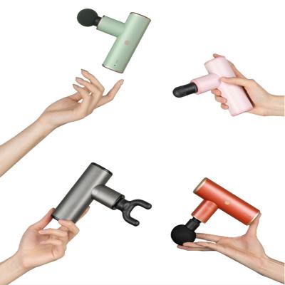 China Comfortable Amazon Stretching Fascia Gun Mini Cordless Fitness Muscle Electric Massager Percussion Massage Gun 2022 for sale