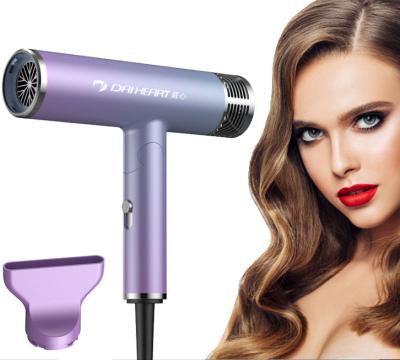 China 2000W Hot&Cold Hammer Blower Anion Wind Strong Foldable Professional Professional Salon Hair Dryer Sraighten Hair Curler Brush for sale