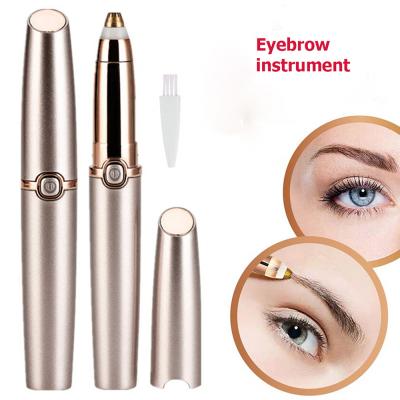 China Safety Electric Eyebrow Hair Removal USB Eyebrow Filler Trimmer for Face for sale