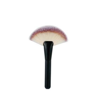 China Angular Blush Hot Sale Big Fan Brush Single Brush Makeup Brush Cosmetic Tool Private Label for sale