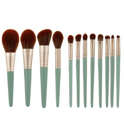 China Angular Blush High Quality Professional Makeup Brush 13 Piece Cosmetic Brush Tool for sale