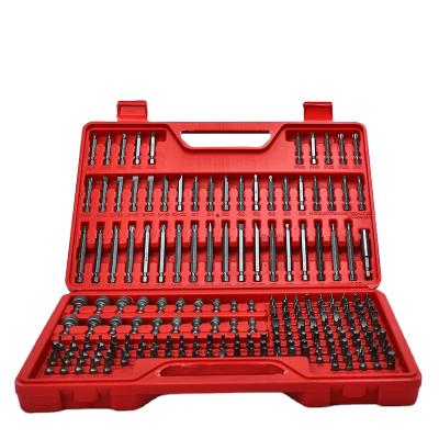 China Door and Window Seams Drill Bit Set 208-Piece Professional CRV Screwdriver Bit Set Professional Finished Box for sale