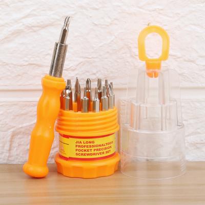 China China Plastic Manufacturer Stocking 15 In 1 Magnetic Screwdriver Set Household Screwdriver Box for sale