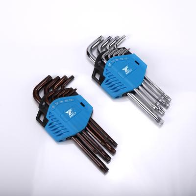 China T25 Allen Key With Torx End Hex Key Open Ended Wrench Durable Good Quality Torx Key for sale