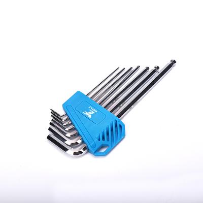 China S2 7pcs Medium Arm Hex Wrench Settings Point Combo Wrench for sale