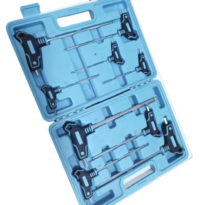 China Allen Wrench Durable Ball End Flat T-Handle Wrench Box Tool Kit for sale