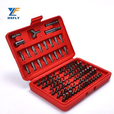 China 100 Pieces Bits Electric Tool Kit Steel Torque Screwdriver Screwdriver Set for sale