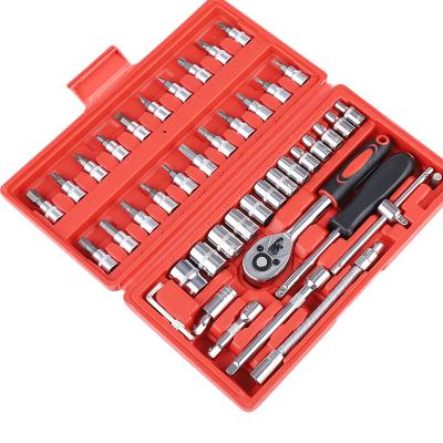 China HOT Sale 46in1 Plastic Combination Screwdriver Box Household Repair Kit for sale