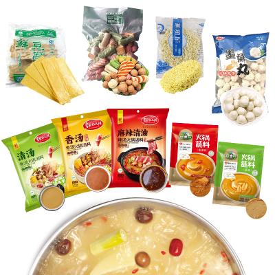 China Halal Quick Snack Frozen Food Hot Pot Ingredients With Soybean Oil Low Broth Kobone Hotpot Seasoning Noodle Kelp Wide Shipping And Handling - M for sale