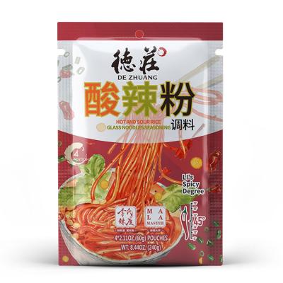 China Dezhuang 240g Chongqing Hot and sour rice noodle seasoning DZ-1 for sale