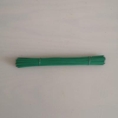 China Straight Wire Epoxy Coated Binding Wire /PVC Coated Cut Wire for sale