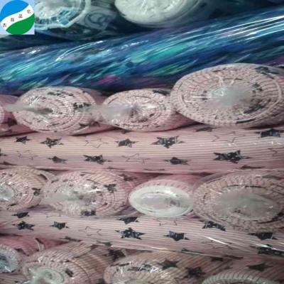 China Blackout 100 % Polyester Fabric DTY One Side Brush Print Fabric Polyester Fabric In Stock Lot for sale