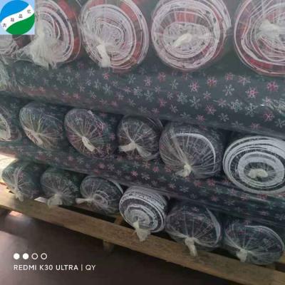 China Blackout hot sale good quality 100% polyester fabric DTY brush print fabric polyester fabric in stock lot for sale