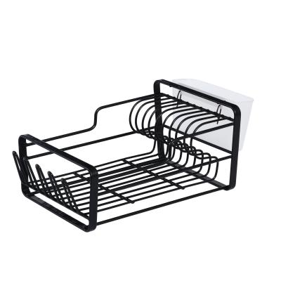 China Viable wholesale factory price buffet dish drainer rack metal drying dishes organizer for home for sale