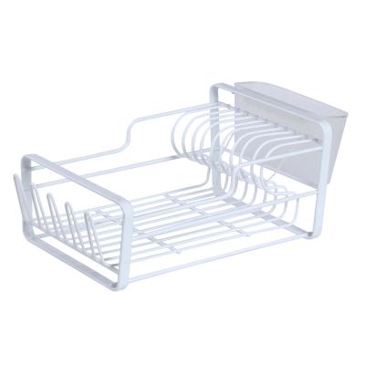 China Sustainable Wholesale Hygienic Kitchen Storage High Quality Metal Sink Drainer Dish Drying Racks for sale