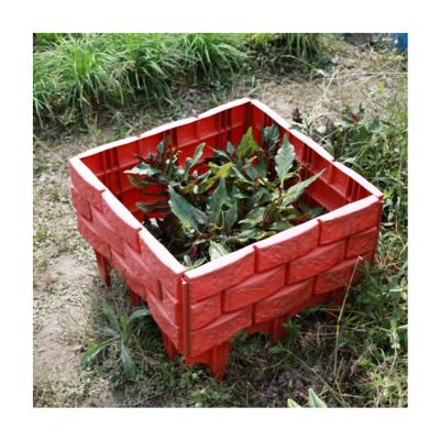 China OEM Factory Easily Assembled Lawn Palisade Fencing Plastic HDPE Garden Fence Edging With Best Quality for sale