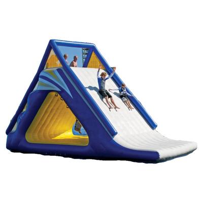 China 0.9mm PVC Tarpaulin Inflatable Water Park Slide Water Toys Giant Water Park For Adults for sale