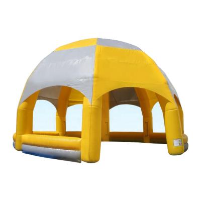 China PVC tarpaulin hot sale inflatable dome tent for event customized 6 legs spider inflatable advertising tent for sale