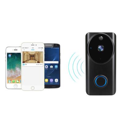 China Two Way Audio The Most Popular Smart WiFi Video Doorbell 166 Degree Wide Angle Infrared Visual Doorbell for sale