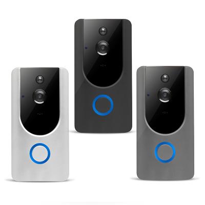 China Low Power HD Security Doorbell Camera PIR Motion Detection Wireless Home Wifi Smart Visual Intercom ZC-IP09 for sale