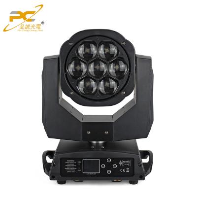 China Factory Directly 7PCS 40W Rgbw 4In1 Easy Installation Canton DJ Disco Party Led Moving Light Stage Light Moving Stage Lighting Equipment for sale