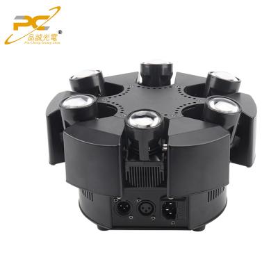 China New Model STAGE Stage Lighting 60W 6 Heads Moving Head Light DMX Control Eyes 12CH 6 Beam Laser Light For Wedding Party Club for sale