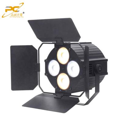 China Mini High Quality 4x30W Warm White Stage Cob Led Par Lights Stage Lights For Church Cob Led DMX Light for sale