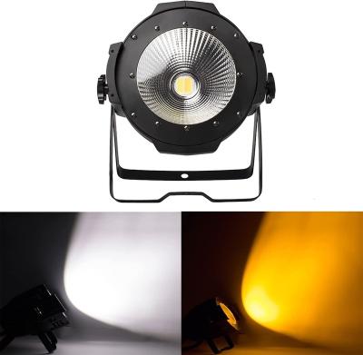 China Hotel Guangdong pincheng warm white dj lighting 200w LED cob light 2022 professional stage wash dmx512 par light for stage for sale