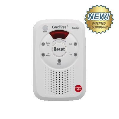 China pause & Sleep Mode / Low Battery Portable Bed Exit Alarm, Rope Free Fall Alert Device for Home Room and Upper Caregiver. for sale