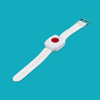 China Hospital/upper home SOS button one call bracelet, for upper/mobile patient to give alarm in case of emergency for sale