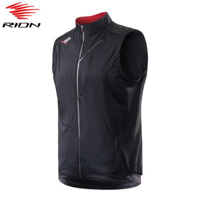 China RION Reversible Men Cycling Jacket 2020 Spring MTB Road Bike Jacket Bicycle Reflective Windproof Slant Coat Anorak Cycling Vest for sale