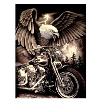 China Europe 5D DIY Diamond Painting Car Motorcycle Wall Canvas Art Painting For Home Decor Full Drill Cross Stitch Embroidery Kits for sale