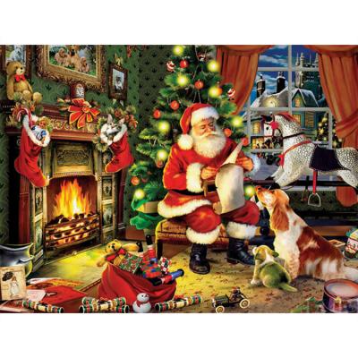 China Europe 5D DIY Santa Diamond Painting Christmas Wall Art Canvas Painting For Home Decor Full Drill Cross Stitch Diamond Kits for sale