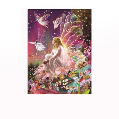 China Europe Girl 5D DIY Diamond Painting Angel Painting Wall Canvas Art Painting For Home Decor Full Drill Cross Stitch Embroidery Kits for sale