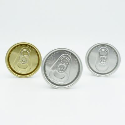 China CANS #202 Aluminum Can Ends With US 10 State Depot Marking For Standard 12oz 16oz Cans for sale